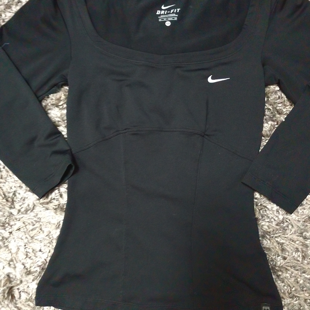 Nike Vintage Dry-Fit Black Top